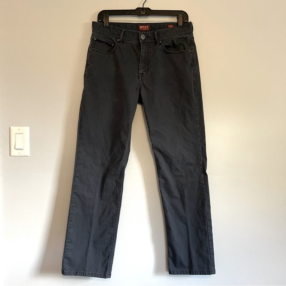 Red Ale by Allesbury 30x32 Navy Textured Relaxed Fit Pants